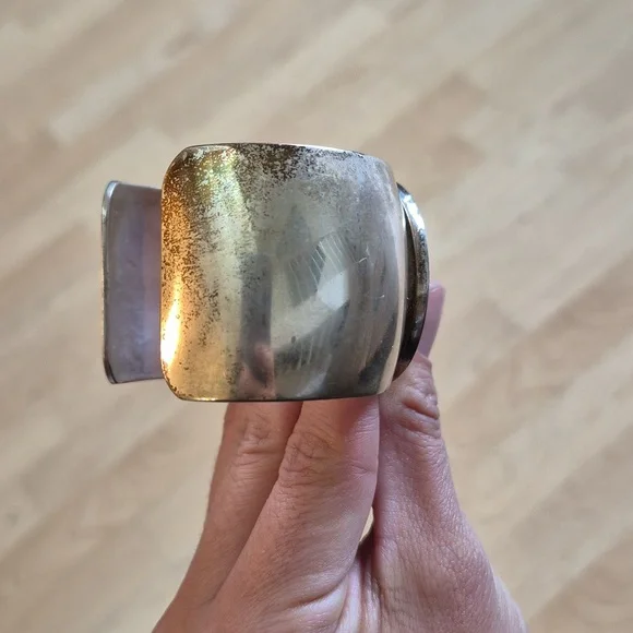 Orville Tsinnie Navajo Style Cuff Bracelate Adjustable - Picture 14 of 15